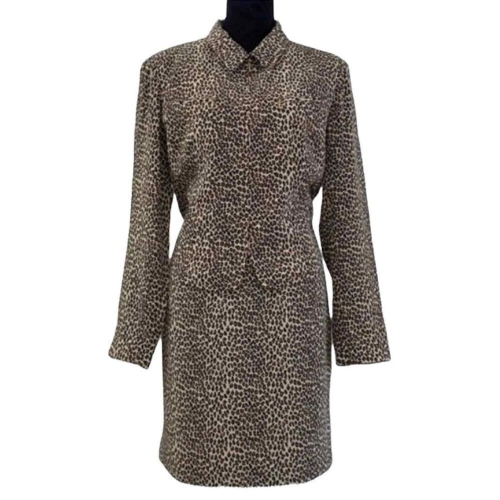 Petite Sophisticate Skirt Brown & Tan
Set(Size Medium)